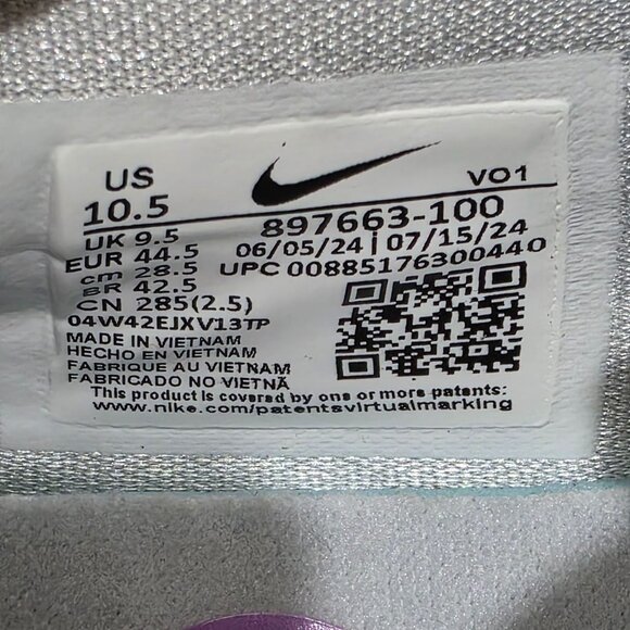 Nike Hyperdunk 2017 Low White/Black Men’s 10.5 (897663-100) No Box - Picture 2 of 11